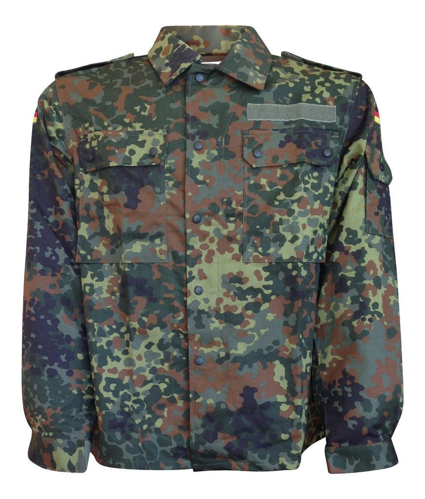 German Army Flecktarn Camouflage Field Shirt